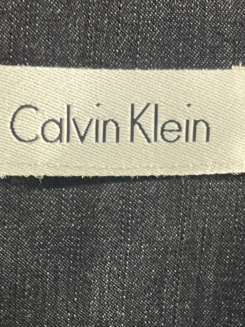 Vestido Calvin Klein Midi Sin Mangas Azul-Talla S