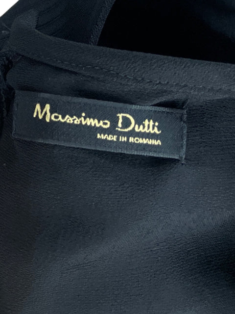 Vestido Massimo Dutti Sin Mangas Negro - Talla 8