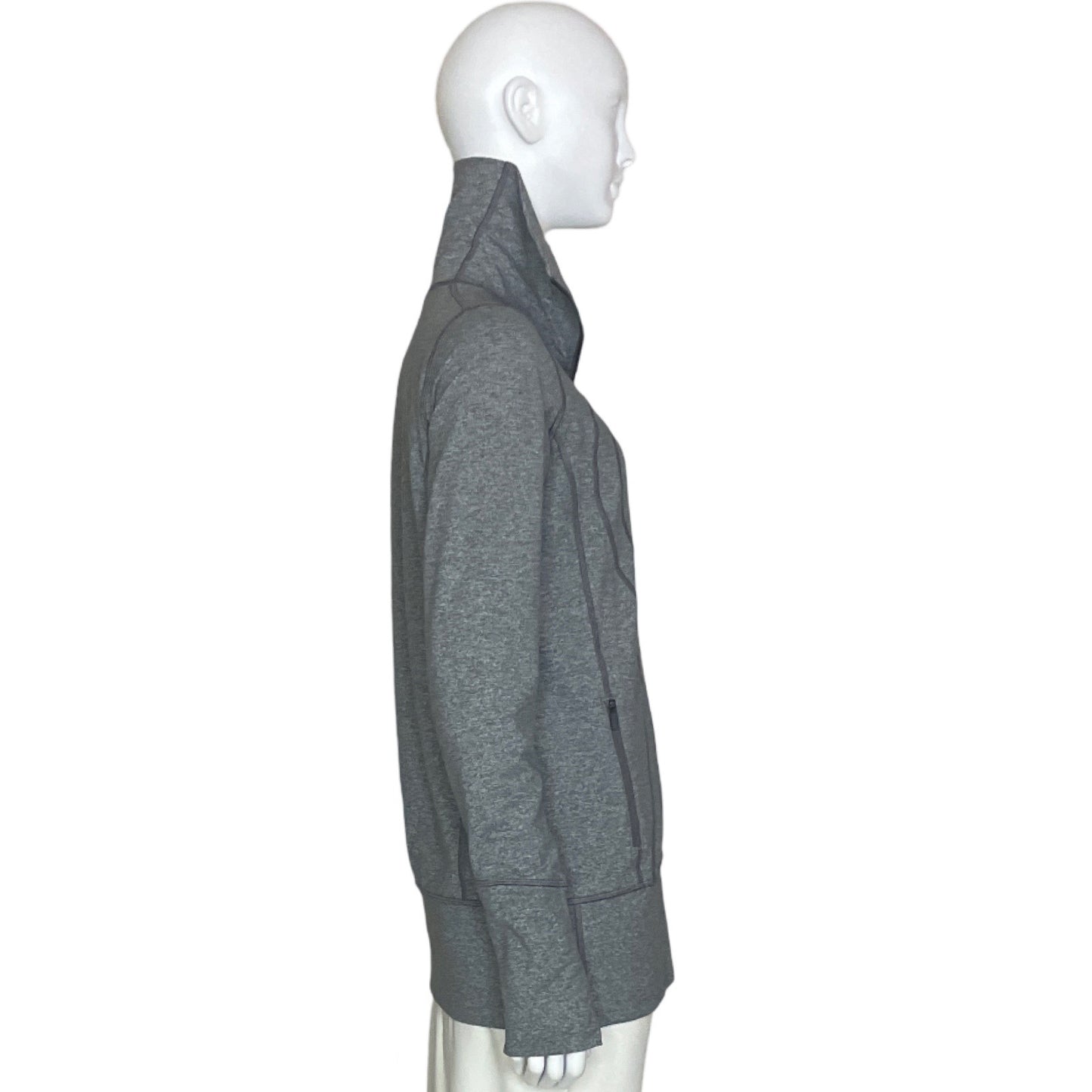 Abrigo Lululemon Mangas Larga Gris - Talla M