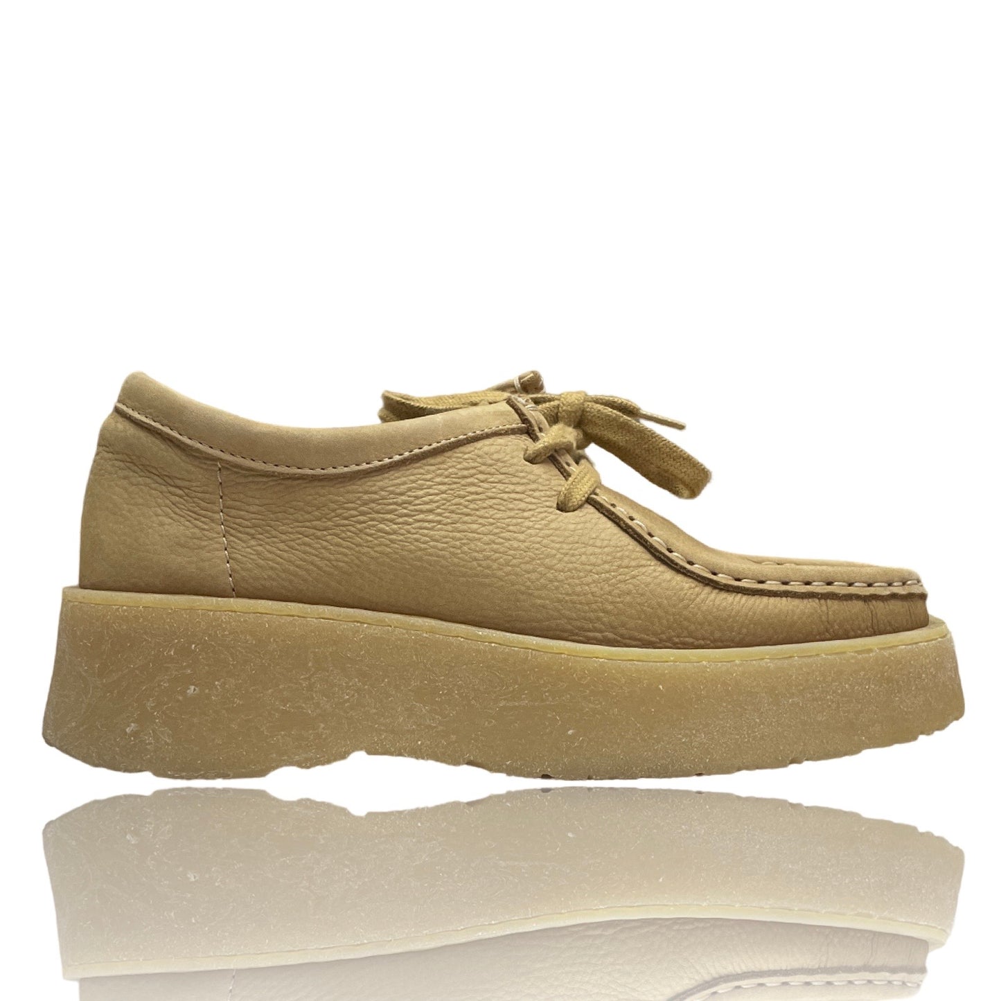 Calzado Clarks Zara Wallabee Beige - Talla 36