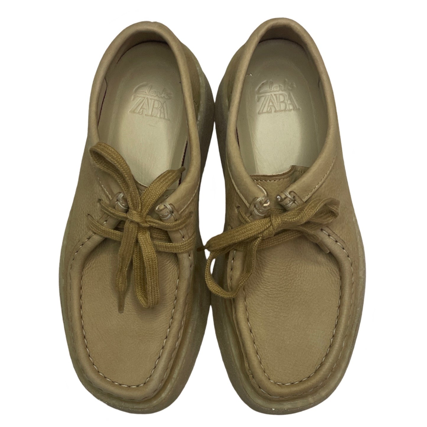 Calzado Clarks Zara Wallabee Beige - Talla 36