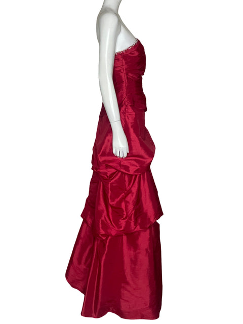 Set Mari Lee Top + Falda Rojo - Talla 10