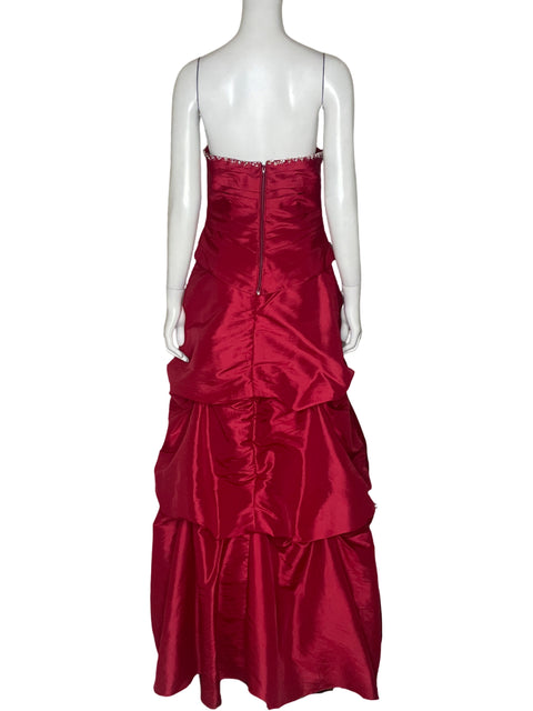 Set Mari Lee Top + Falda Rojo - Talla 10