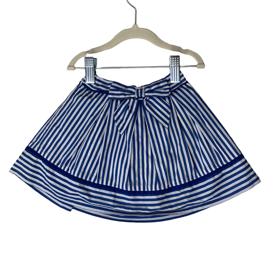 Falda Janie and Jack Lazo Lineas Azul-Talla 6M