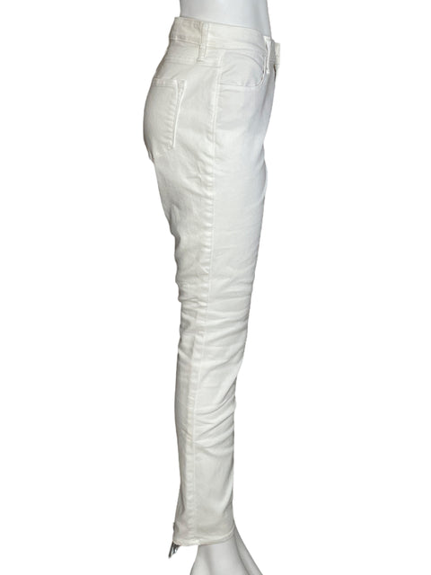 Pantalón Old Navy Mid Rise Blanco-Talla 10