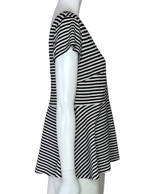Blusa Zara Vuelo Rayas Negro-Talla M