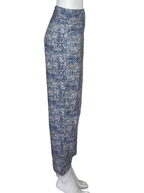Pantalón Zac & Rachel Estampado Azul-Talla 16
