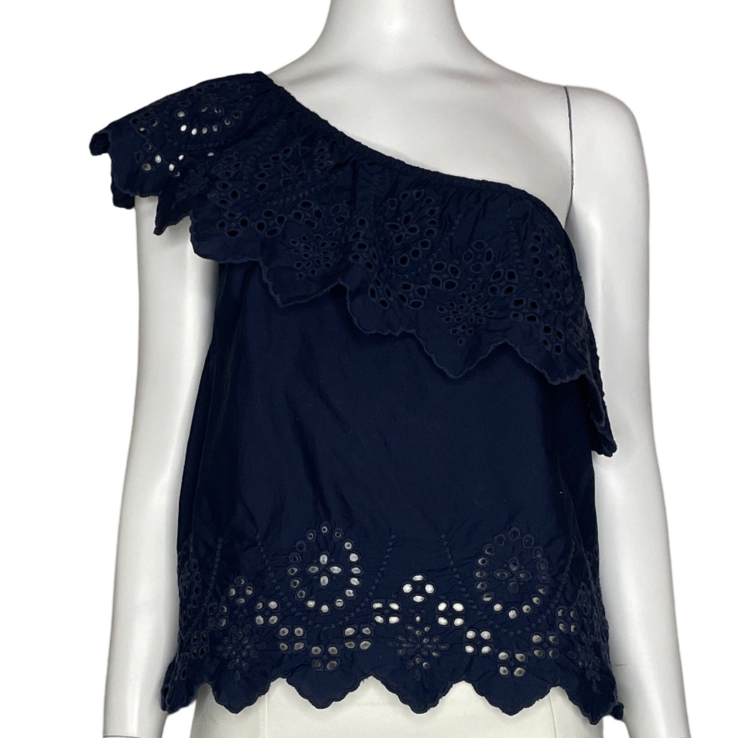 Blusa Abercrombie & Fitch OneShoulder Encaje
Azul-Talla XS