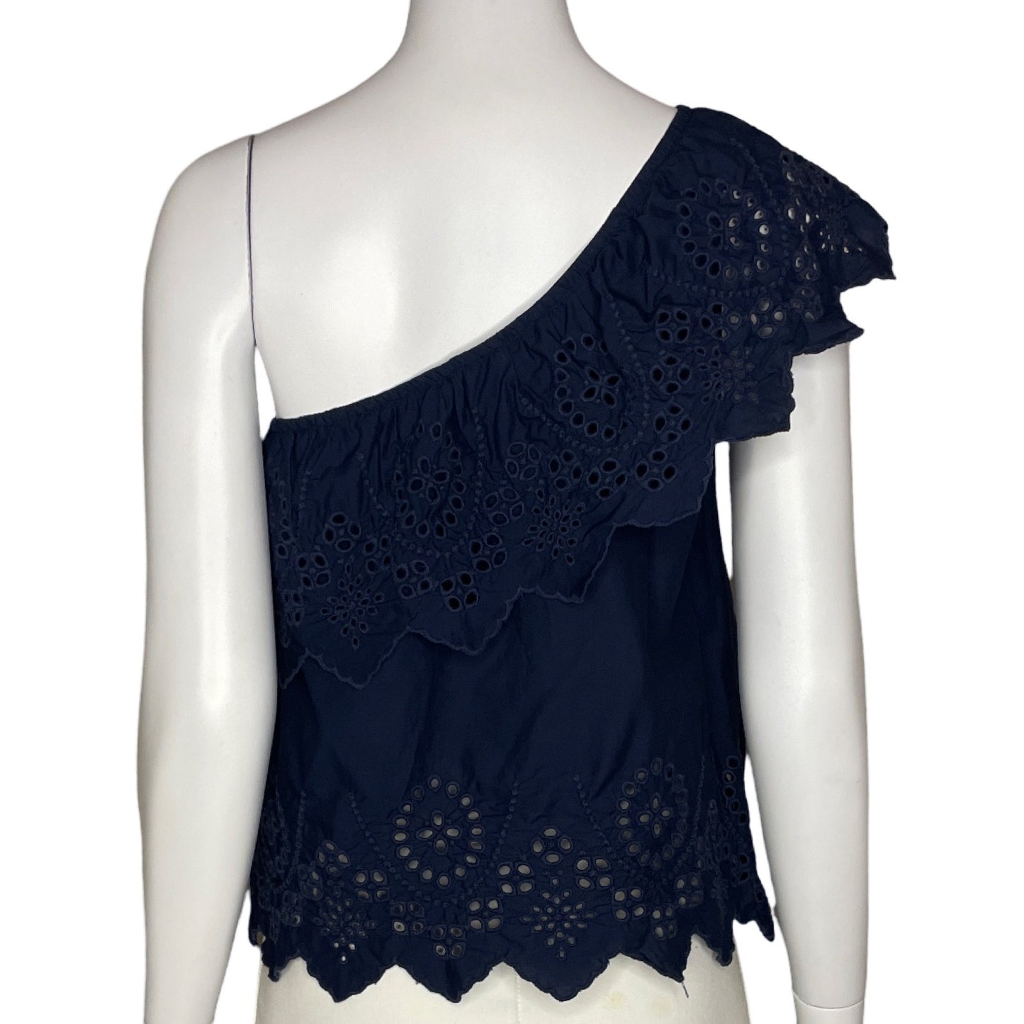 Blusa Abercrombie & Fitch OneShoulder Encaje
Azul-Talla XS