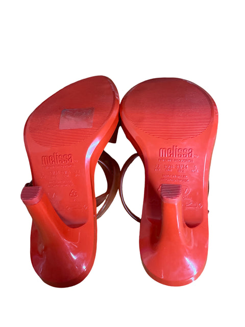 Calzado Melissa Athena Naranja - Talla 5