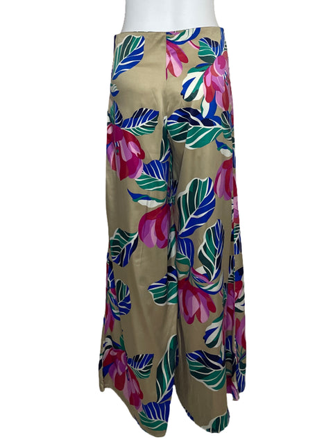Pantalon Tesoro TPS Estampado Hojas Marron-Talla M