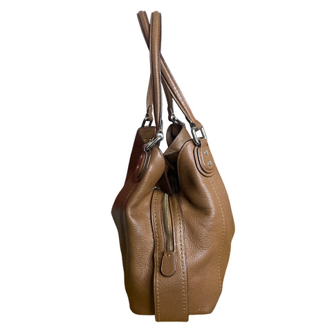 * Bolso Coach Edie 31 Shoulderbag Marrón-Talla M