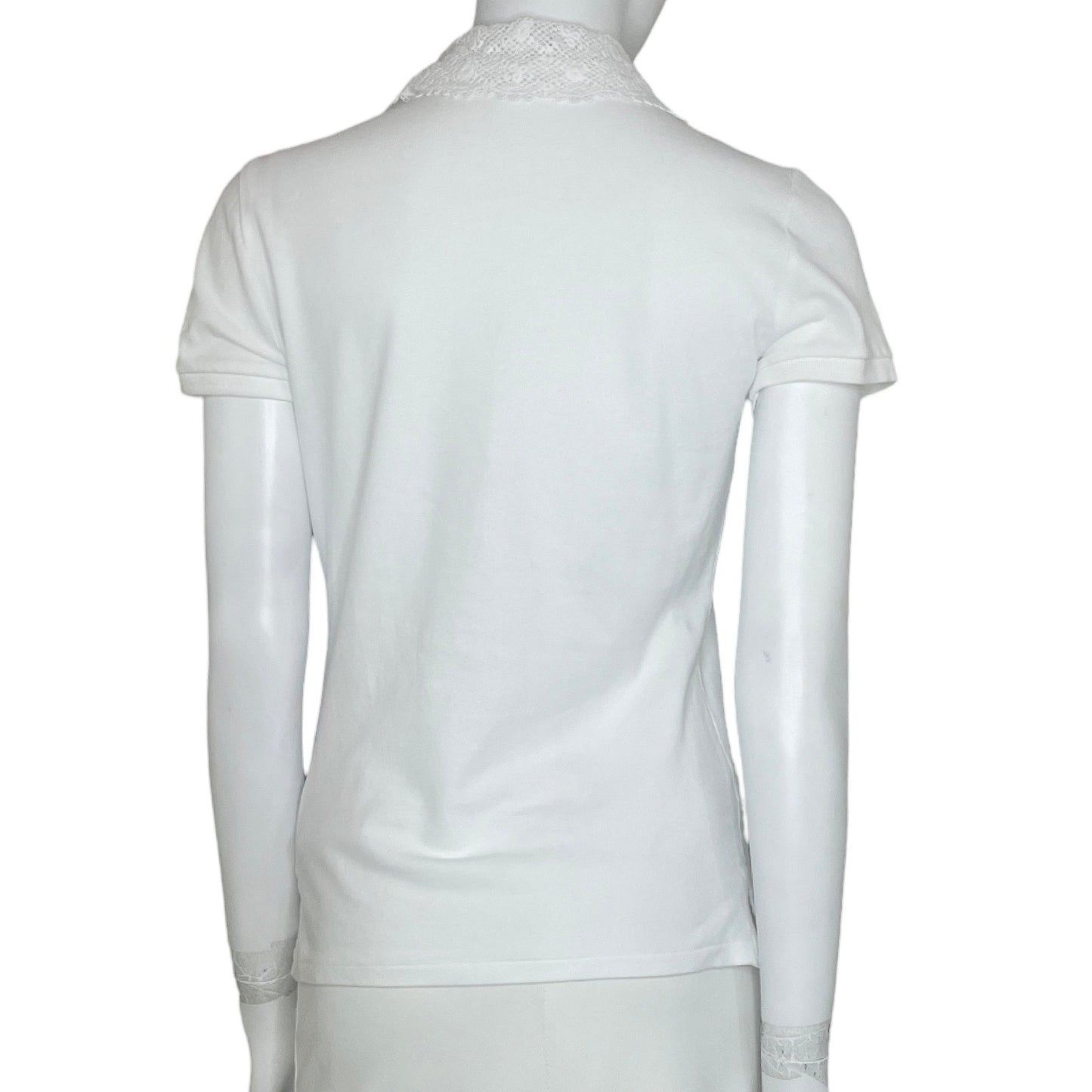 Sweater POLO RALPH LAUREN Fluido Bordados Blanco - Talla S