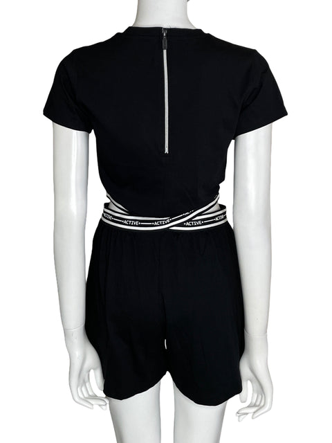 Romper Mayoral Cut Out Negro-Talla S