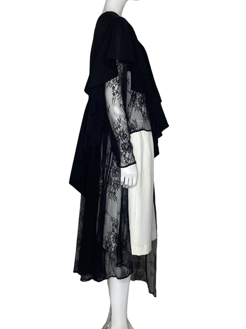 Blusa For Her NYC Estola Negro - Talla M