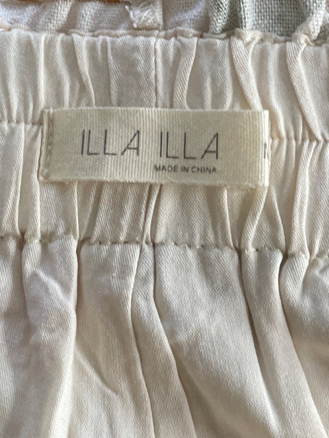 Set Illa Illa Print Short+Top Beige-Talla M