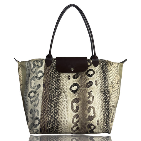 * Cartera Longchamp Le Pliage Boa Print-Talla M