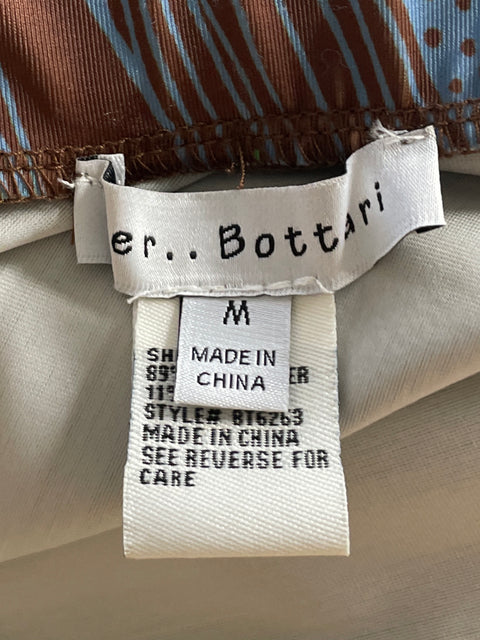 Falda Her.. Bottari Abertura Marrón-Talla M