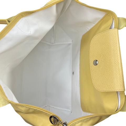 * Cartera Longchamp Le Pliage Shopping Amarillo-Talla M
