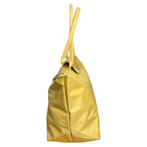 * Cartera Longchamp Le Pliage Shopping Amarillo-Talla M