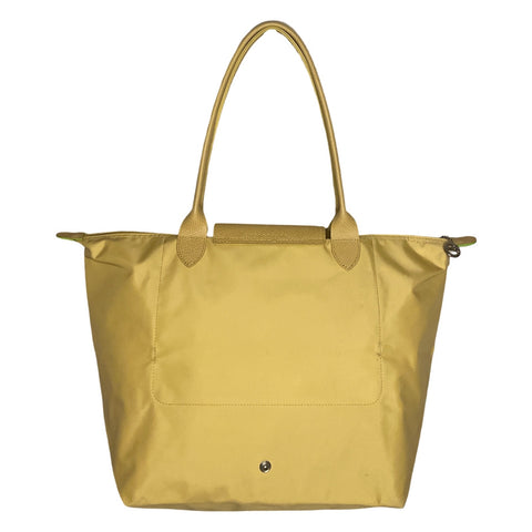 * Cartera Longchamp Le Pliage Shopping Amarillo-Talla M