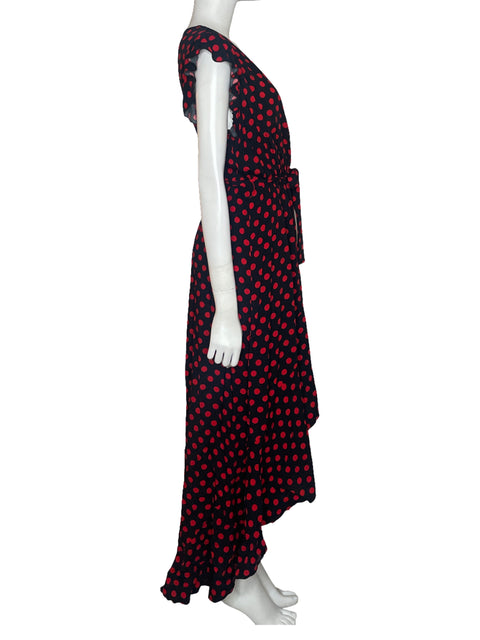 Vestido Grecerelle Puntos Negro - Talla XL