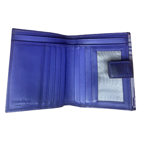 * Wallet Salvatore Ferragamo Canvas Morado-Talla S