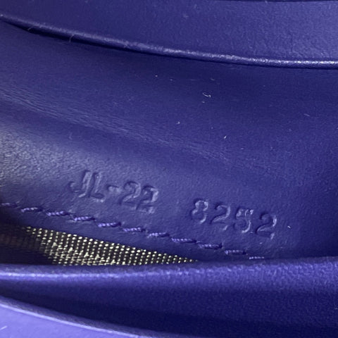 * Wallet Salvatore Ferragamo Canvas Morado-Talla S