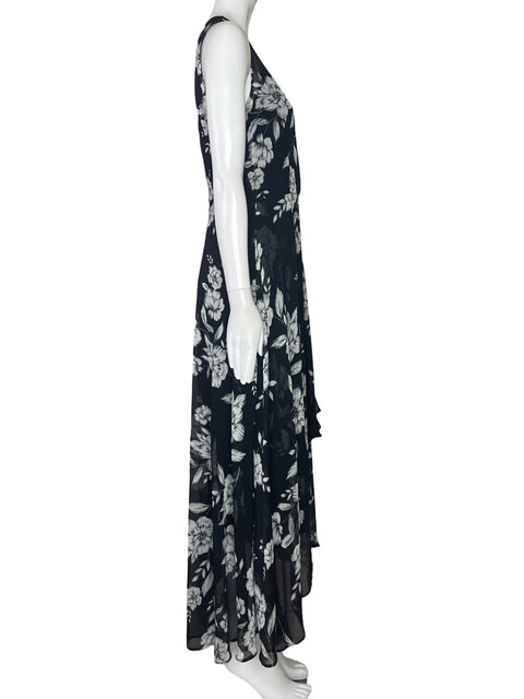Vestido Calvin Klein Transparente Sin Mangas Negro-Talla M