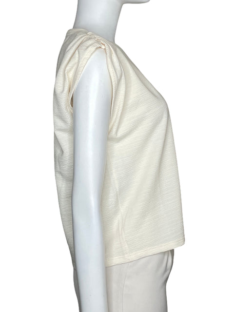 Blusa Naf Naf Fluidaa Blanco-Talla S