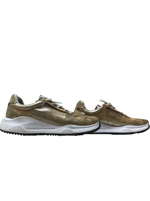 Zapatillas Velez Brillante Dorado - Talla 39