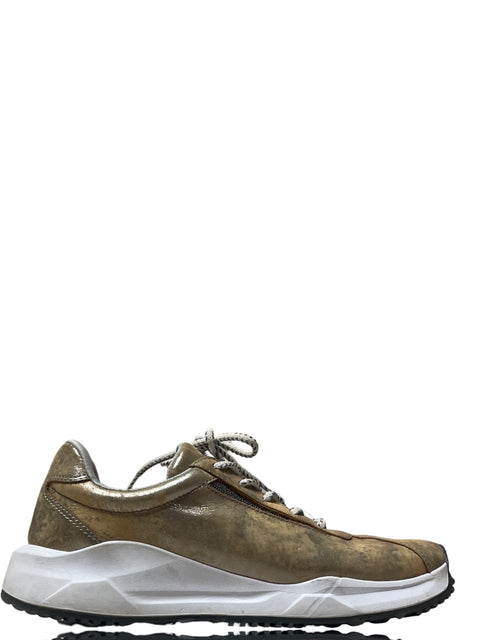 Zapatillas Velez Brillante Dorado - Talla 39