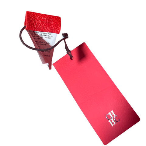 * Cartera Carolina Herrera Editors Estampado Canvas Beige-Talla M