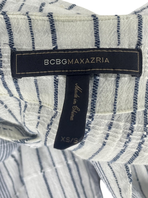 Vestido BCBG Salida de Playa Vuelos Blanco-Talla XS