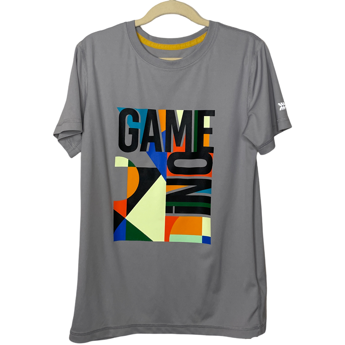 Tshirt All In Motion Game On! Gris-Talla 10