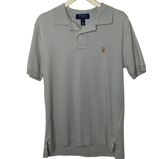 Camisa Polo Ralph LaurenPolo
 Solido Gris-Talla 8