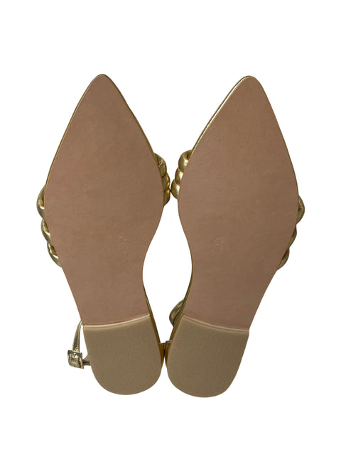 Calzado Greca Athena Flats Dorado-Talla 6