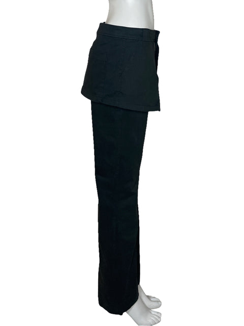 Pantalon Zara Asimétrico Verde - Talla M
