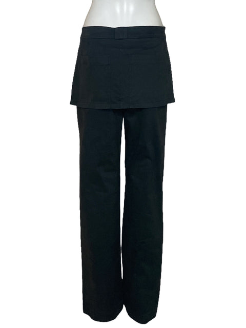 Pantalón Zara Asimétrico Verde - Talla M
