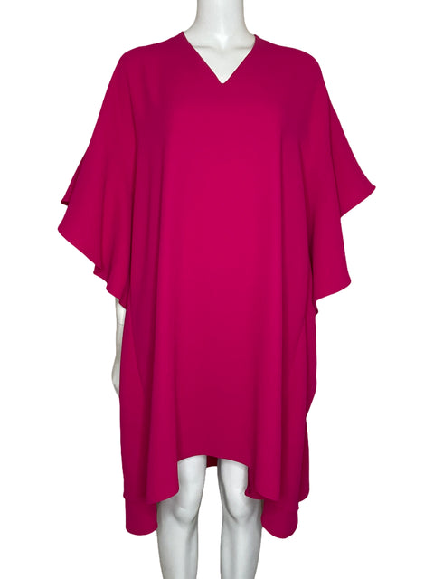 Vestido Carolina Herrera Fluido Rosado-Talla S