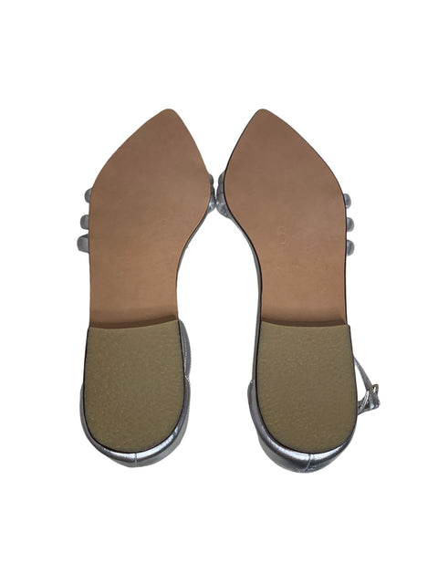 Calzado Greca Athena Flats Plateado-Talla 6