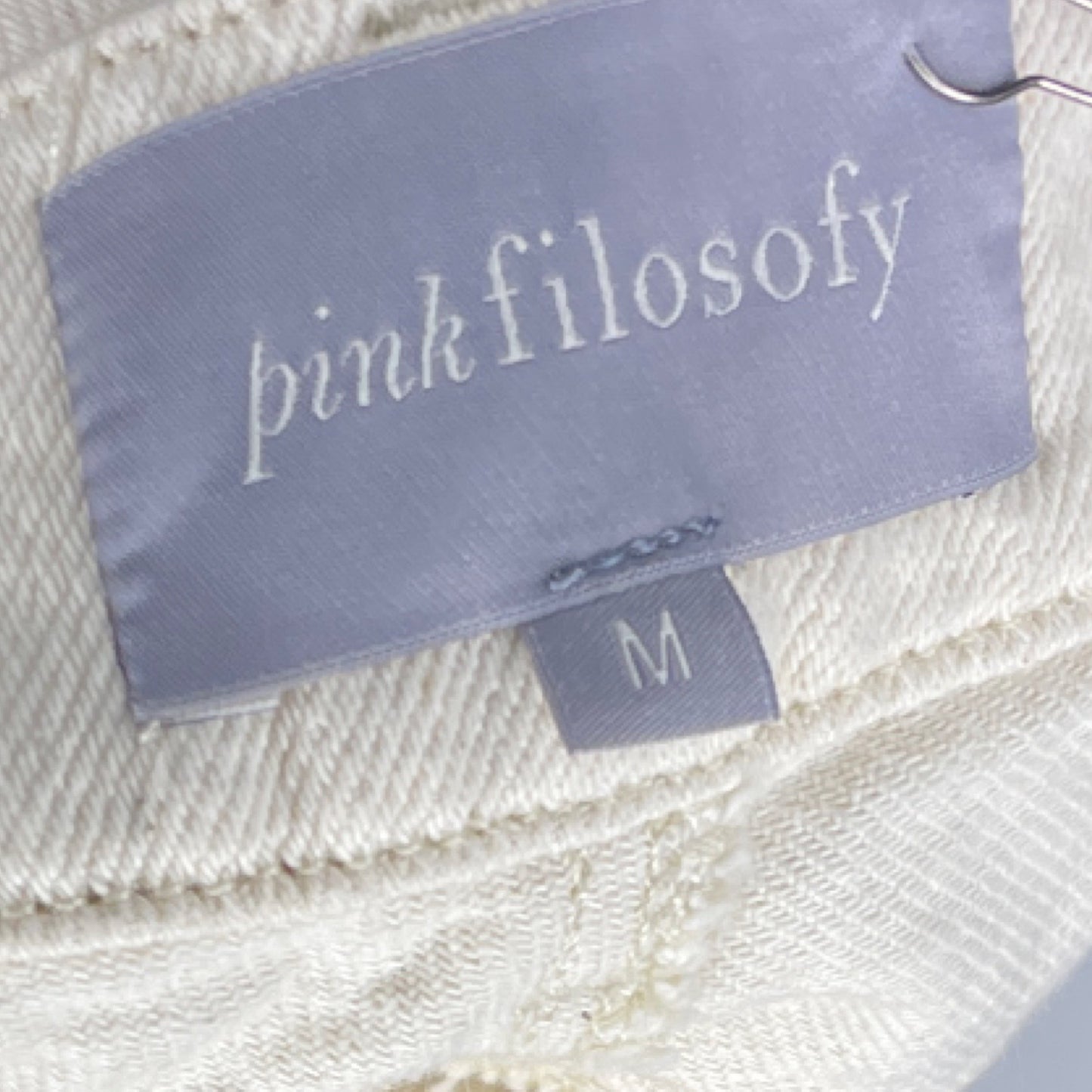 Pantalon Pinkfilosofy Denim Beige-Talla M