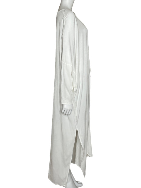 Caftan Myrah Peñaloza Maxi Blanco-Talla U