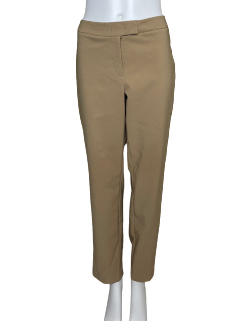 Pantalón Anne Klein Straight Beige-Talla 6