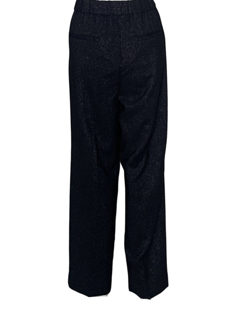 Pantalón Loft Metalizado Negro-Talla L