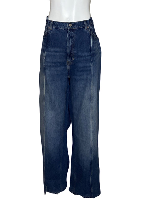 Pantalón Reformation Jeans Azul - Talla 33