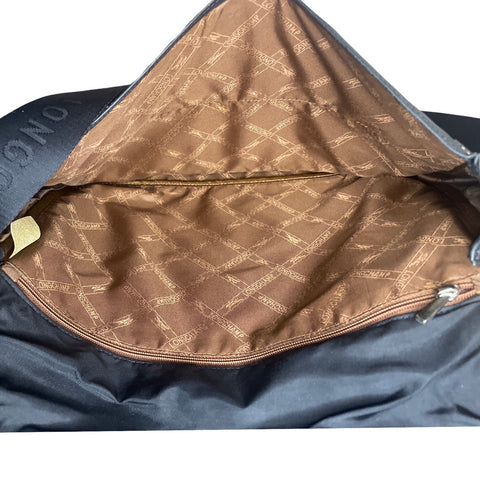 * Bolso Longchamp Messenger Negro-Talla M