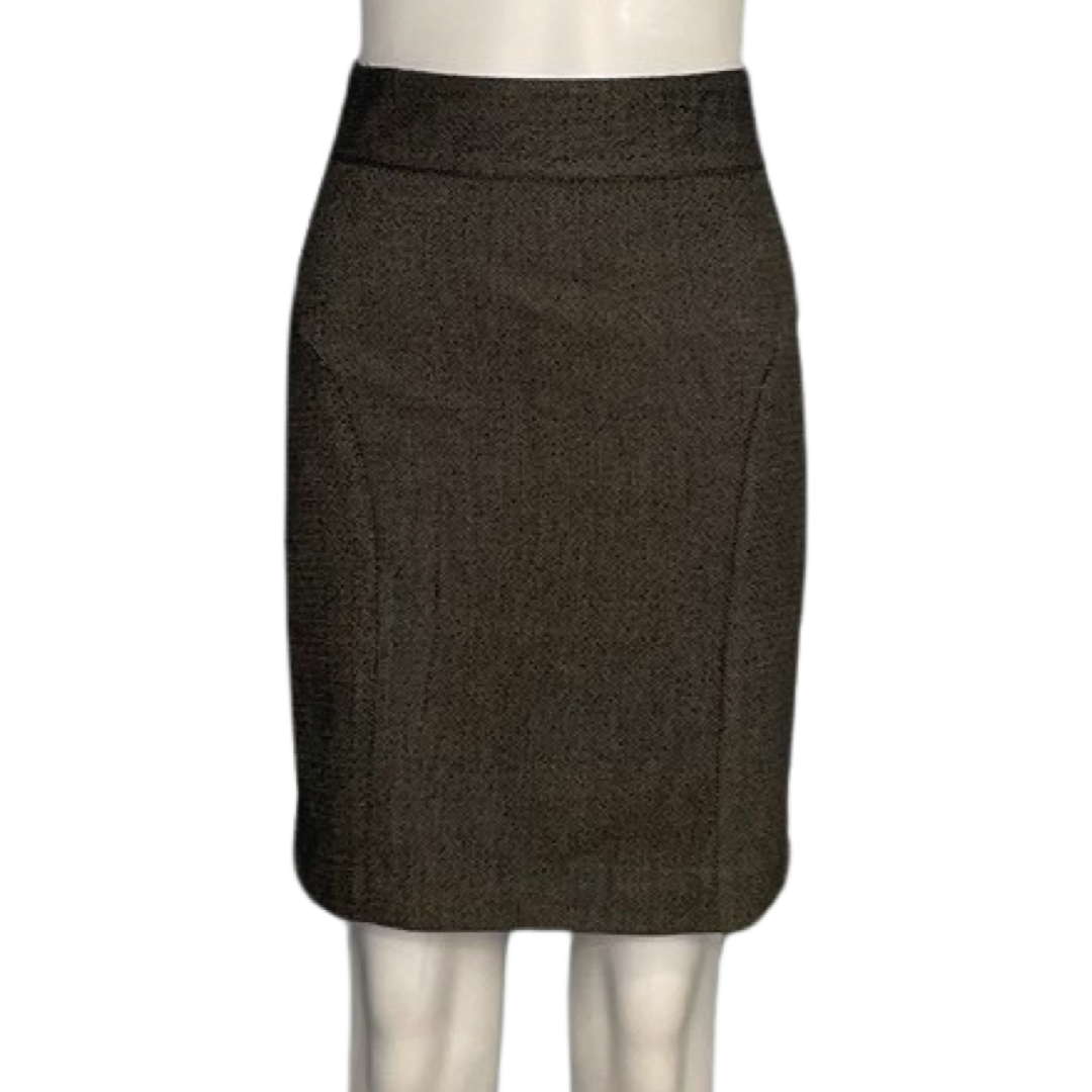 Falda Banana Republic Recta Tweed Midi -Talla 0