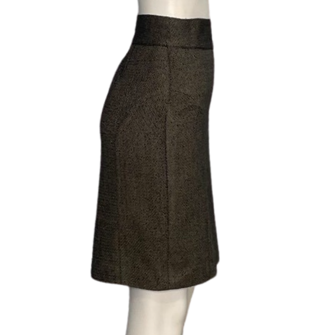 Falda Banana Republic Recta Tweed Midi -Talla 0