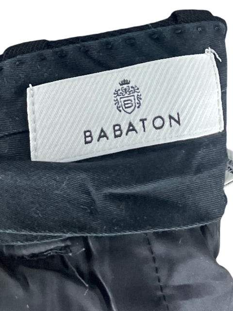 Pantalón Babaton Basta Ancha Botones Negro - Talla 16